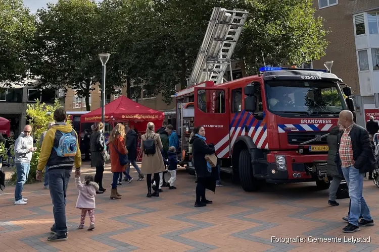 Grote veiligheidsmarkt voor jong en oud op zaterdag 12 oktober in Lelystad