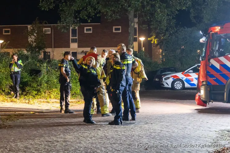 Man valt in liftschacht in verlaten gebouw