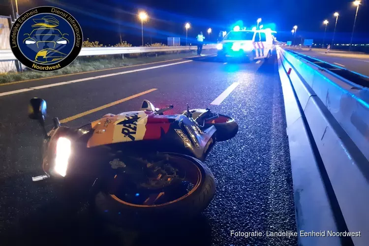 Twee ongevallen in één nacht op de A6