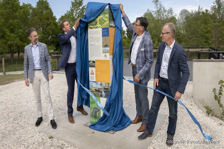 Otterverblijf Natuurpark Lelystad officieel geopend