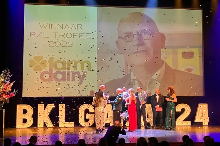 Farm Dairy winnaar BKL Trofee en Royce delicatesse & private dining wint BKL Award tijdens BKL Gala 2024