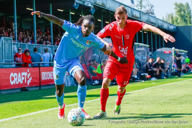 Almere City FC op slotdag niet opgewassen tegen NEC