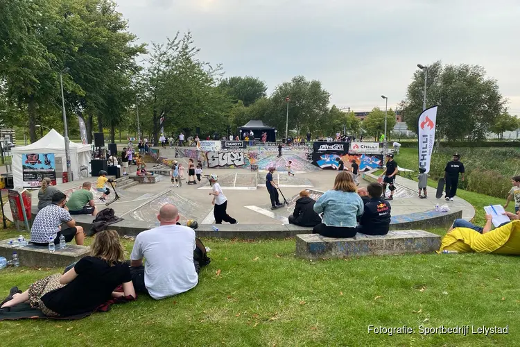 Provinciale finale skateparktour Own the Spot in Lelystad